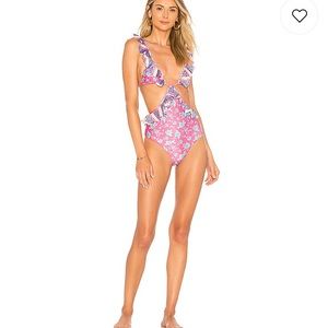 ✨NEW Lovers + Friends Boho Floral One Piece